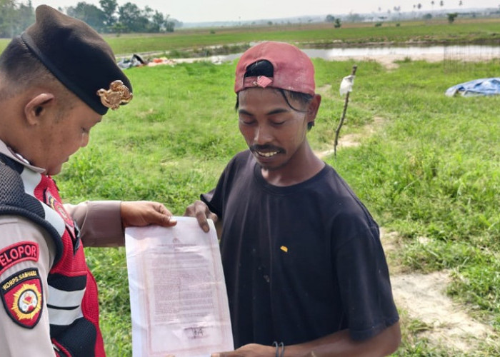 Antisipasi Kebakaran Lahan, Polsek Belitang I Intensifkan Mitigasi dan Sosialisasi Karhutla