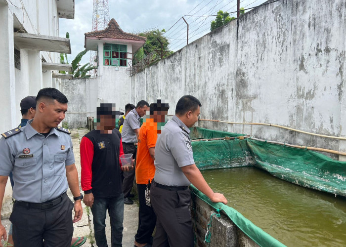 Maksimalkan Hasil Panen Ikan, Lapas Martapura Kolaborasi dengan Diskannak