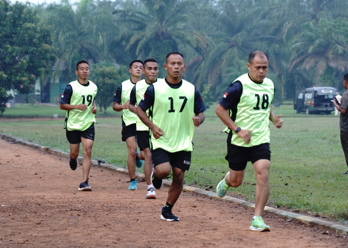 Prajurit Puslatpur Kodiklatad Gelar Kesegaran Jasmani (Garjas) Periodik I Tahun 2026