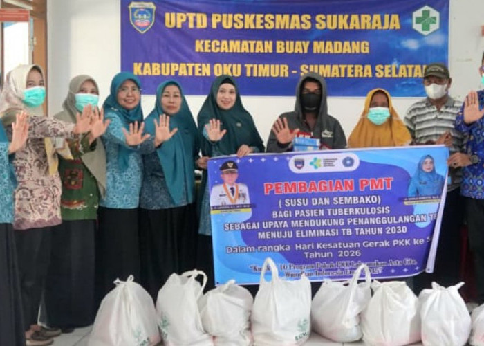 Ketua PKK OKU Timur dr. Sheila Noberta: Kunci Sembuh TBC Adalah Disiplin Obat 6 Bulan Tanpa Putus