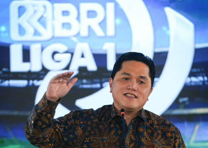 Erick Thohir: Targetkan BRI Liga 1 Bisa Bersaing di Level Asia