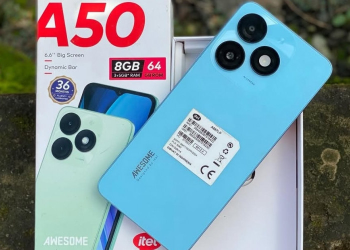 Itel A50: Ponsel Canggih dengan Desain Menawan dan Harga Bersahabat
