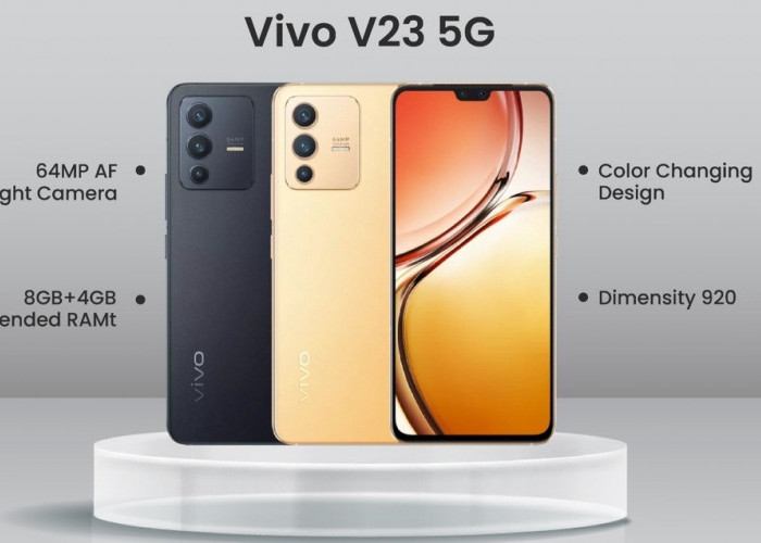 Ini Spesifikasi Vivo V23 5G, Dapat Berubah Warna Jika Terkena Sinar Matahari