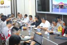 Tekan Risiko Karhutla, Kapolres OKU Timur Pimpin Rapat Evaluasi Kinerja dan Tanggap Darurat