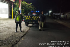 Polsek Belitang III Patroli Hunting Antisipasi Tindak Pidana 3C