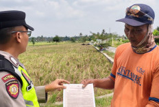 Tekan Risiko Polusi Udara, Polsek Belitang I Masifkan Mitigasi Karhutla di Tiga Desa