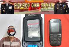 Nekat Transaksi Narkoba di Tengah Kota Martapura, Bandar Narkoba Antar Kecamatan Diringkus Polisi