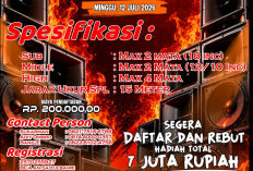 Besok, PSSB OKU Timur Gelar Battle Sound System di Belitang, ini Kata Edi Kuswara