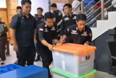 Geledah Kantor Bank Sumsel Babel Cabang Martapura Kejari OKU Timur Sita 3 Box Dokumen