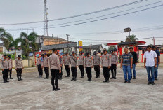 Kapolsek Belitang III pimpin Apel Tekankan Disiplin dan Hindari Pelanggaran