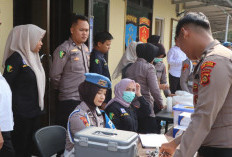 Tes Urine dan Sidak HP, Propam Polda Sumsel Sisir Anggota Polres OKU Timur