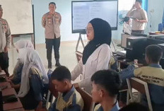 Sosialisasi AI di Sekolah, Polsek Cempaka OKU Timur Tekankan Etika dan Keamanan Digital
