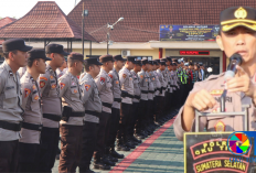 Pimpin Apel Pagi, Wakapolres OKU Timur Tekankan Disiplin dan Pelayanan Publik
