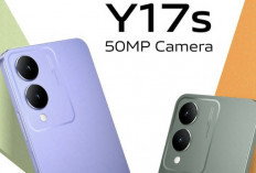 Vivo Y17s dengan RAM 4GB + 4GB yang Dapat Diperluas, Kamera Potret 50MP, Baterai Besar 5000mAh