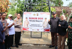 Rayakan HUT Bhayangkara ke-80, Polda Sumsel Bangun Sumur Bor untuk Warga Martapura