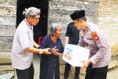 HUT ke-75 Humas Polri, Bantuan Sembako Polres OKU Timur Jadi Berkah Bagi Warga