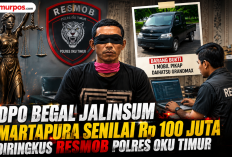 DPO Begal Jalinsum Martapura Senilai Rp 100 Juta Diringkus Resmob Polres OKU Timur