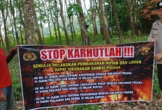 Tekan Risiko Kebakaran Lahan, Polsek Martapura OKU Timur Gelar Puluhan Kegiatan Mitigasi Karhutla