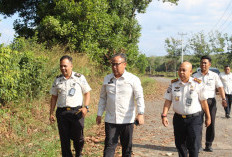 Kakanwil Ditjenpas Sumsel Tinjau Lokasi Tanah Hibah Rencana Relokasi Pembangunan Lapas Martapura