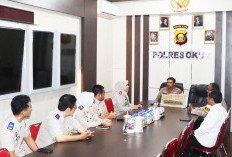 Perkuat Sinergitas, Polres OKU Timur Sambut Kunjungan Jajaran BPN