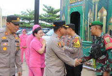 Kapolres Adik Listiyono Monitoring Pos Pengamanan Operasi Ketupat Musi 2026