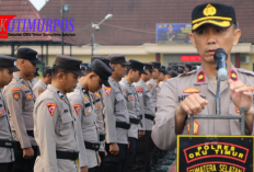 Pimpin Apel Pagi, Wakapolres OKU Timur Wanti-wanti Anggota Jauhi Narkoba