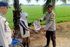  Gencarkan Mitigasi Karhutla di Buay Madang, Polisi Sebar Maklumat dan Pasang Spanduk