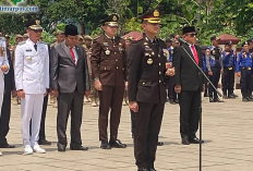 Momen Perdana Kapolres AKBP Lalu Hedwin Pimpin Ziarah dan Tabur Bunga di Taman Makam Pahlawan OKU Timur