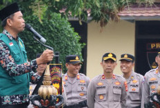 Perkuat Mental Personel, Polres OKU Timur Gelar Binrohtal Bertema Ihwal Gunung dalam Al-Qur'an
