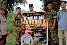 Waspada Karhutla Masih Mengintai, Polsek Buay Madang dan TNI Gelar Patroli Gabungan di Desa Anyar