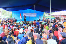 Hadiri Sedekah Dusun Desa Muara Lematang