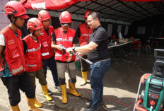PMI Manfaatkan Teknologi Bosch untuk Membersihkan Endapan Lumpur dan Sisa Material Banjir