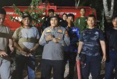 Respons Cepat Laporan Warga, Polsek Madang Suku II Jegal Kebakaran Lahan di Kota Negara