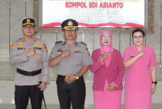 Kasi Humas Polres OKU Timur Edi Arianto Naik Pangkat ke Kompol