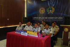 Perkuat Penanganan Overkapasitas dan Program Pembinaan, Lapas Martapura Ikuti Paparan Pusat Rehabilitasi