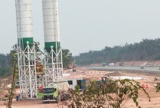 Progres Exit Tol Mataram Jaya KM 274 Terpeka, Pengendara Diimbau Waspada Penyempitan Jalur