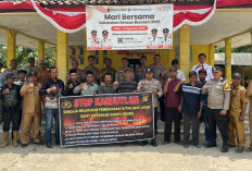 Edukasi Pencegahan Karhutla, Mahasiswa STIK dan Siswa SIP Turun ke BP Peliung