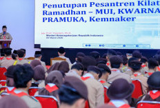 Penutupan Pesantren Kilat Ramadan, Bekali Pramuka Siap Kerja di Era AI