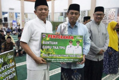 Safari Ramadan Bupati Lanosin Saluran 1.950 Insentif untuk Guru Ngaji se OKU Timur