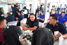 Lapas Martapura Laksanakan Cek Kesehatan Gratis dan Skrining TBC bagi Pegawai, Peserta Magang, dan WBP