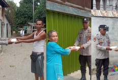 Polsek Madang Suku II Gelar Aksi Sedekah dan Berbagi untuk Masyarakat OKU Timur
