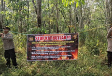 Cegah Kebakaran Lahan, Polsek Martapura OKU Timur Gelar 20 Kegiatan Mitigasi Karhutla