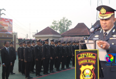 Pimpin Upacara Hari Kesaktian Pancasila, Kabag Ops Polres OKU Timur Tekankan Penguatan Ideologi Bangsa