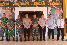 Mantapkan Sinergitas TNI-Polri, Kapolres OKU Timur Temui Komandan Brigif 46/SC
