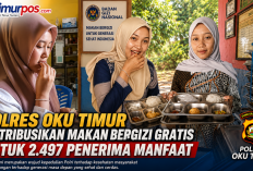 Polres OKU Timur Distribusikan Makan Bergizi Gratis untuk 2.497 Penerima Manfaat