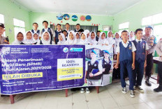 Polsek Madang Suku II Sosialisasi Penerimaan Siswa SMA Kemala Taruna Bhayangkara ke Sekolah