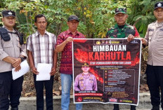 Perkuat Sinergi TNI-Polri, Polsek Semendawai Suku III Gelar Patroli Mitigasi Karhutla di Desa Krujon