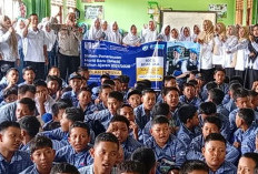 Polsek Buay Madang Timur Sosialisasikan Penerimaan Siswa Baru SMA Kemala Taruna Bhayangkara di SMPN 2