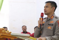 Minggu Kasih di Buay Madang, Kapolres OKU Timur Serahkan Bantuan Keperluan Gereja