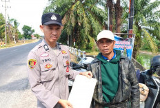 Antisipasi Kebakaran Lahan, Polsek Buay Madang Intesifkan Sosialisasi Pencegahan Karhutla